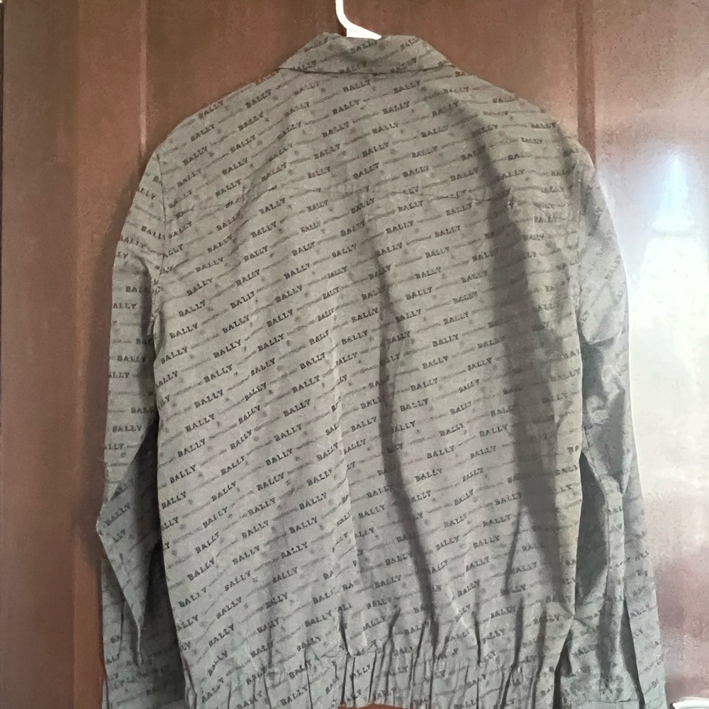 Bally jacket, Gray color, Size XL